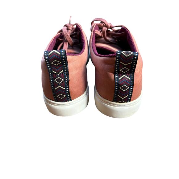 PS Paul Smith Men's Rust Burnt Orange Lee Low Top Lace Up Trainer Sneaker - 10 - Picture 5 of 10